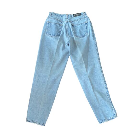 Vintage Gitano High Rise Tapered Leg Light Wash Jeans 30" waist - Picture 4 of 9